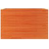vidaXL Jardini&egrave;re cire marron 110x60x68,5 cm bois de pin massif