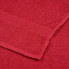vidaXL Serviettes de sauna FROGN 4 pcs rouge 80x200 cm 360 g/m&sup2;