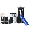vidaXL Lit mezzanine enfants avec tour sans matelas 90x190 cm