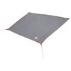 vidaXL Tarp r&eacute;sistant &agrave; l'eau personne 240 x 300 cm Gris et orange