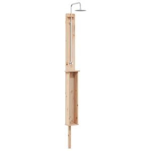 vidaXL Douche d'ext&eacute;rieur 246 cm Naturel