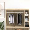 vidaXL Tige de placard 2 pcs Argent&eacute; 764 x 15 x 29 mm