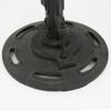 LABEL51 Table d'appoint tabouret 32x32x48-65 cm Bois/Noir