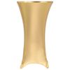 vidaXL Nappes de table extensibles 2 pcs 60 cm Dor&eacute;