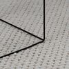 vidaXL Tapis de surface Carr&eacute; Cr&egrave;me 200 x 200 cm