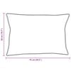 vidaXL Couette avec oreiller 2 pcs Blanc Microfibre