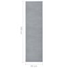 vidaXL Tapis BCF Gris 80x300 cm