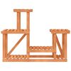 vidaXL Support à fleurs 90x25x73,5 cm bois massif de sapin