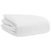 vidaXL Ensemble de Duvet avec oreiller 3 pcs Blanc Plume de canard