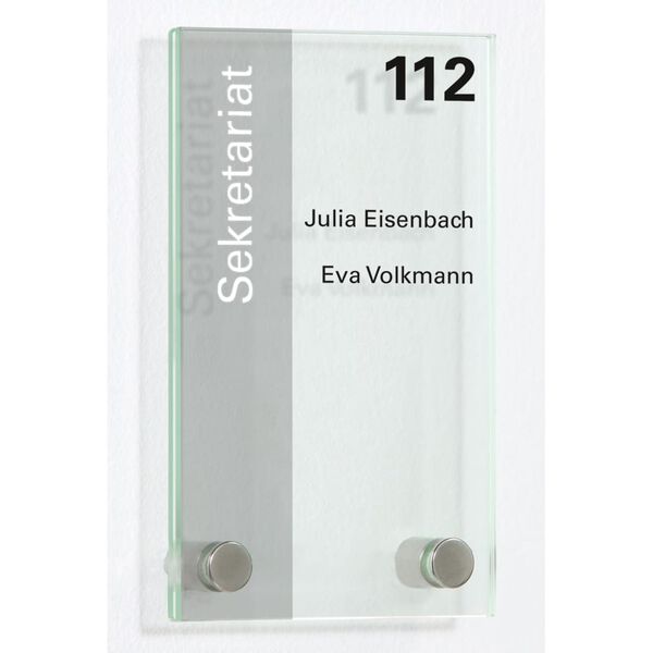 MOEDEL Plaque de porte Galerie 16x10x2,5 cm