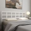 vidaXL T&ecirc;te de lit blanc 205,5x4x100 cm bois massif de pin