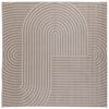 vidaXL Tapis d'int&eacute;rieur et d'ext&eacute;rieur PALMERAS Beige 200 x 200 cm