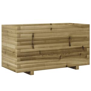 vidaXL Jardini&egrave;re 90x40x49,5 cm bois de pin impr&eacute;gn&eacute;