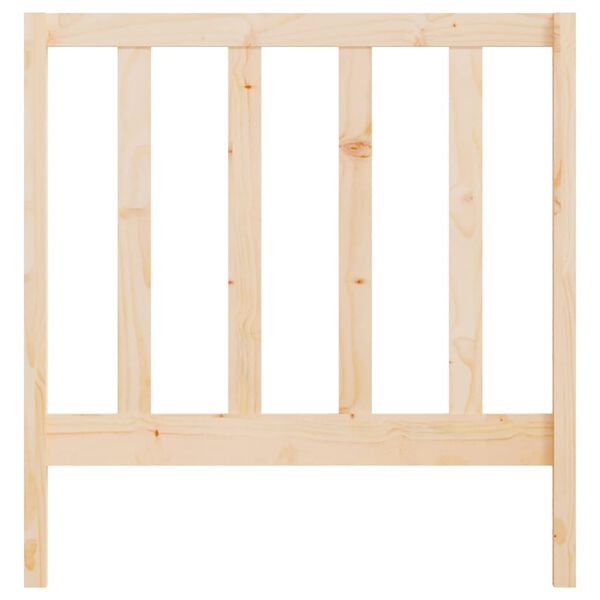 vidaXL T&ecirc;te de lit 106x4x100 cm Bois massif de pin