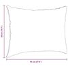vidaXL Coussins de canap&eacute; 2 pcs Vert Mer 70 x 50 cm