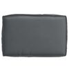 vidaXL Coussin Anthracite 60 x 40 x 8 cm Tissu Oxford