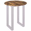 vidaXL Plateau de table Ch&ecirc;ne fum&eacute; 80 x 80 x 1,5 cm Bois d'ing&eacute;nierie