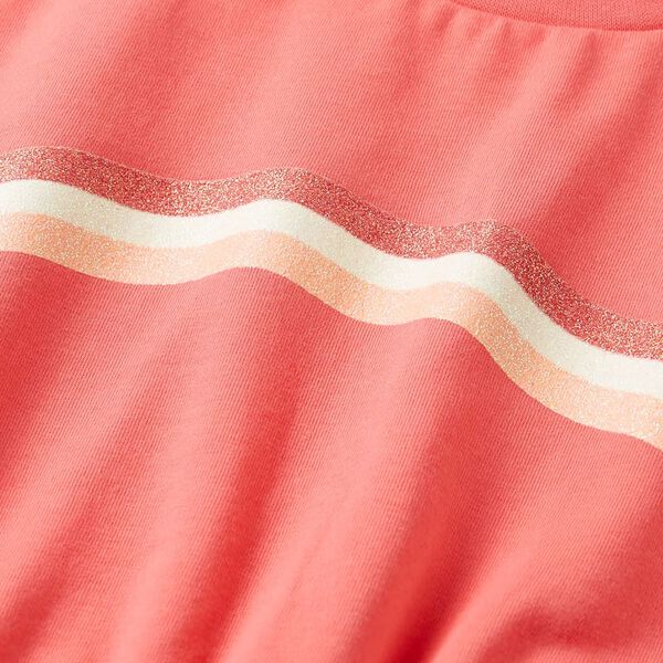 Robe pour enfants avec cordon de serrage corail 128