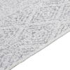 vidaXL Tapis Gris clair 120x180 cm Coton