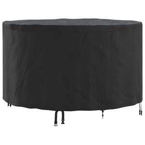 vidaXL Housse pour meubles 102 x 102 x 71 cm Tissu Oxford 210D Rond