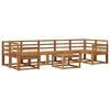 vidaXL Ensemble de canap&eacute;s d'ext&eacute;rieur 8 pcs Naturel