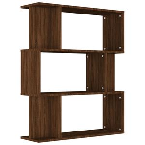 vidaXL Biblioth&egrave;que/Cloison Ch&ecirc;ne marron 80x24x96 cm Bois d'ing&eacute;nierie