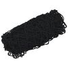 vidaXL Filet pour remorque avec corde &eacute;lastique noir 3x3 m PP