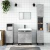 vidaXL Armoire de bain gris b&eacute;ton 58x33x60 cm bois d'ing&eacute;nierie