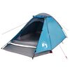 vidaXL Tente de camping &agrave; d&ocirc;me 2 personnes bleu imperm&eacute;able