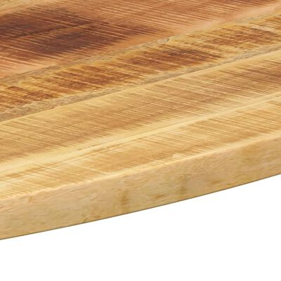 vidaXL Dessus de table 80x40x2,5 cm ovale bois massif de manguier