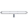 vidaXL &Eacute;vacuation de douche 2-en-1 avec siphon &agrave; 360&deg; Argent&eacute; 80 cm