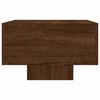 vidaXL Table basse ch&ecirc;ne marron 100x49,5x31 cm bois d'ing&eacute;nierie