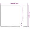 vidaXL Film pour vitres 60 x 2000 cm PVC