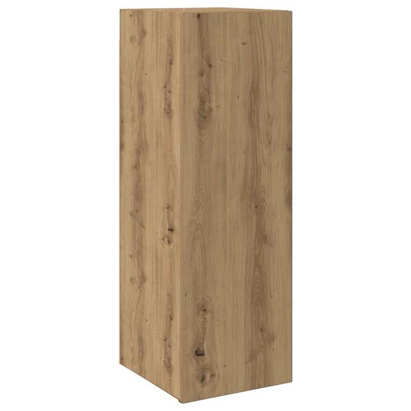 vidaXL Ensemble de meuble TV mural 8 pcs ch&ecirc;ne artisanal