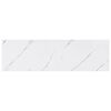 vidaXL &Eacute;tag&egrave;re Murale 2 pcs Marbre blanc 90 x 23,5 x 4 cm