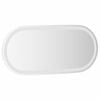 vidaXL Miroir de salle de bain &agrave; LED 80x35 cm ovale