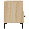 vidaXL Meuble TV ch&ecirc;ne sonoma 102x36x50 cm bois d'ing&eacute;nierie