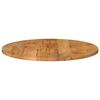 vidaXL Dessus de table &Oslash; 70x2,5 cm rond bois de manguier massif