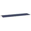 vidaXL Coussin de banc de jardin bleu marine 200x50x3 cm tissu oxford