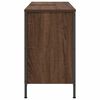 vidaXL Meuble sous-vasque avec tiroirs ch&ecirc;ne marron 90x34,5x60 cm