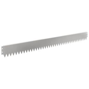 vidaXL Bordure de Pelouse 50 pc 103 x 10 cm Acier Argent&eacute;