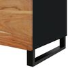 vidaXL Table basse 80x50x40 cm Bois d'acacia solide et d'ing&eacute;nierie
