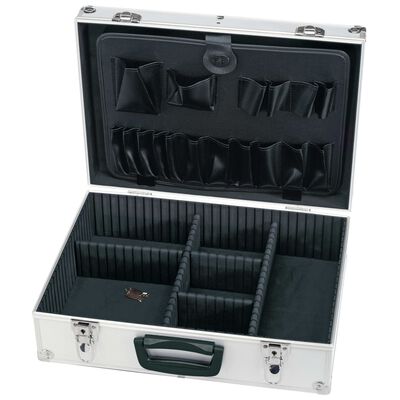 Draper Tools Boîte à outils en aluminium 33x46x15 cm Noir