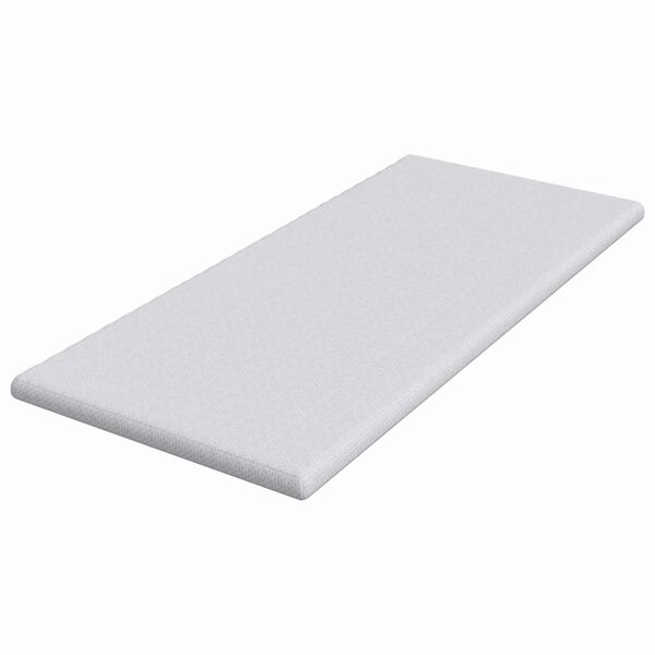 vidaXL Surmatelas Blanc 90 x 200 x 6 cm Tissu Jacquard