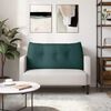 vidaXL Coussin de Dos Vert fonc&eacute; 100 x 24 x 50 cm tissu
