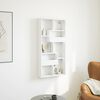 vidaXL Armoire murale blanc 50x15x100 cm bois d'ing&eacute;nierie
