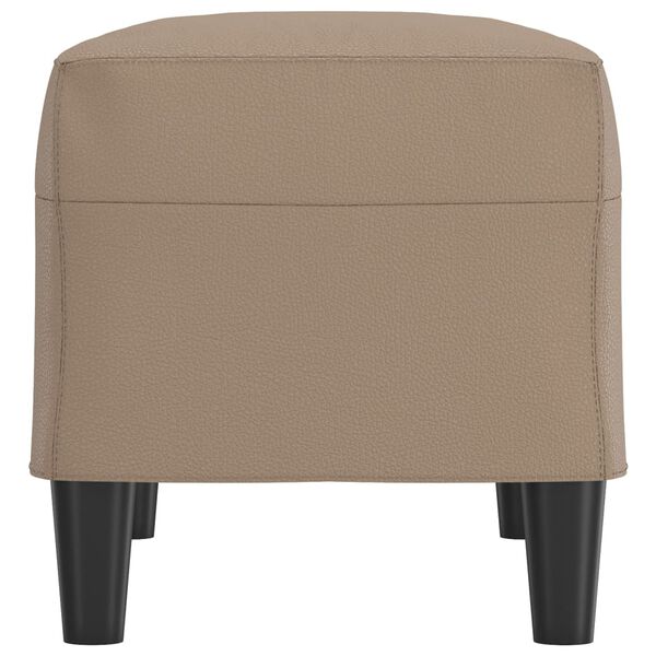 vidaXL Banc Cappuccino 70x35x41 cm Similicuir