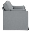 vidaXL Canap&eacute; Gris clair