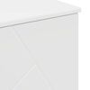 vidaXL Cabinet de salle de bain avec tiroir Blanc 76,5 x 35 x 64 cm