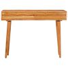 vidaXL Table console Marron 110 x 30 x 80 cm Bois d'Acacia Massif